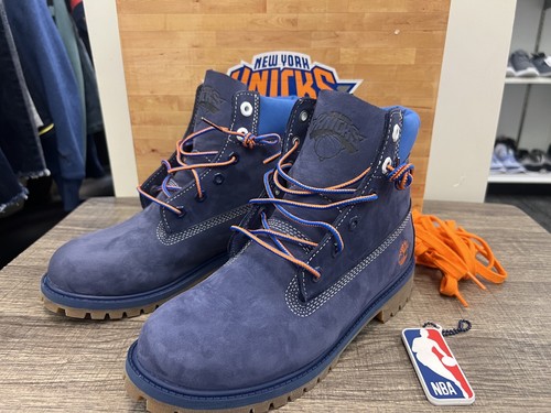 Timberland New York Knicks Boot Dark Blue Size 5.5 EU 38 | eBay