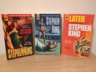 Hard Case Crime Stephen King 1st Edition Print Lot Joyland Later Colorado Kid
