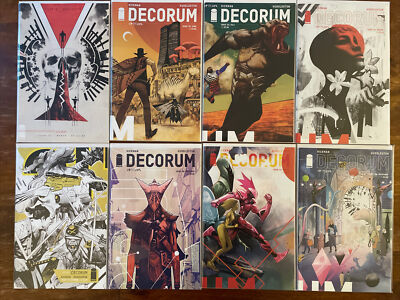 Decorum 1-8 Complete Comic Lot Run Set Image Hickman Collection 3W3M Precursor