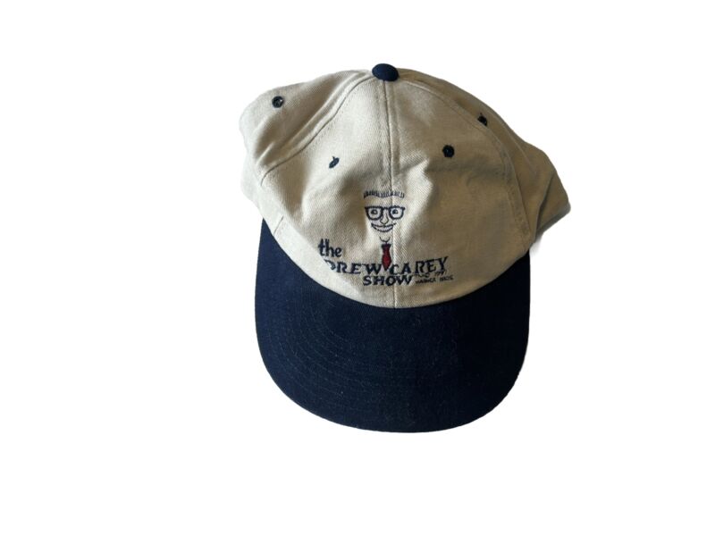 Vintage 1997 Drew Carey Show Adjustable Snapback Hat Cap w/ Embroidered Logo