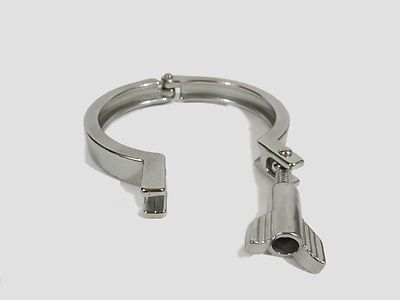 3'' Single Hinge Sanitary Tri Clover/Tri Clamp Adapter SS304