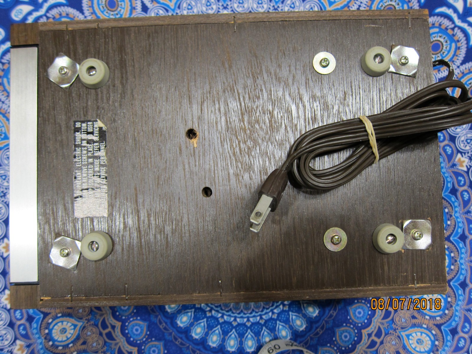 PIONEER H-223 8 TRACK TAPE DECK PLAYER