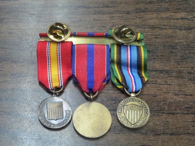 3 in 1 Uniform Pin Medals
