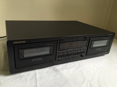 Onkyo TARW244 Dual Cassette Player Recorder Deck