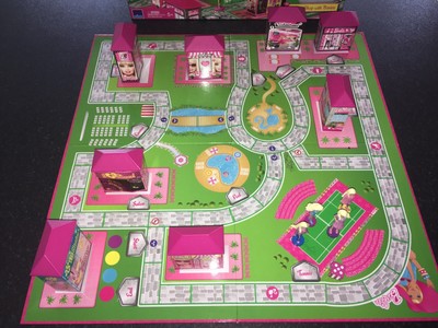 barbie fashion city board game instructions