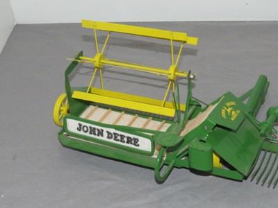 Vintage John Deere Grain Binder CUSTOM Toy 1:16 Metal Scratch Built TJ Vintage
