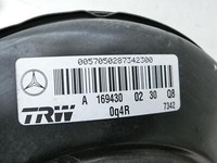 Mercedes A-Kl. W169 04-08 1,7 85KW Bremskraftverstärker Mercedes A-Kl. W169 04-08 24.02.2005 A1694300530... Vorschau 5