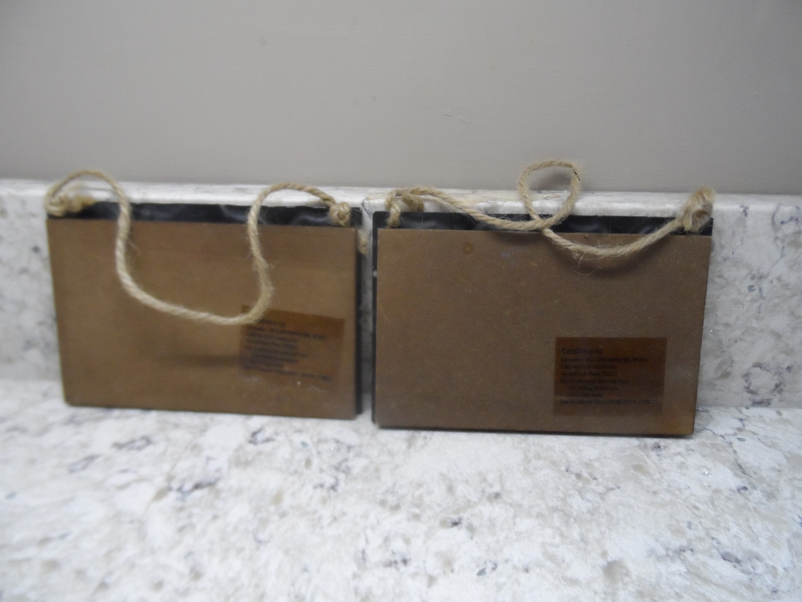 Mr. & Mrs. Signs Rustic Tin/Wood & Twine Wedding Decor