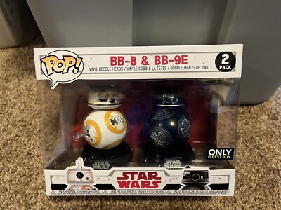 Funko Pop Star Wars 2 Pack Best Buy Exclusive BB-8 And BB-9E Minty