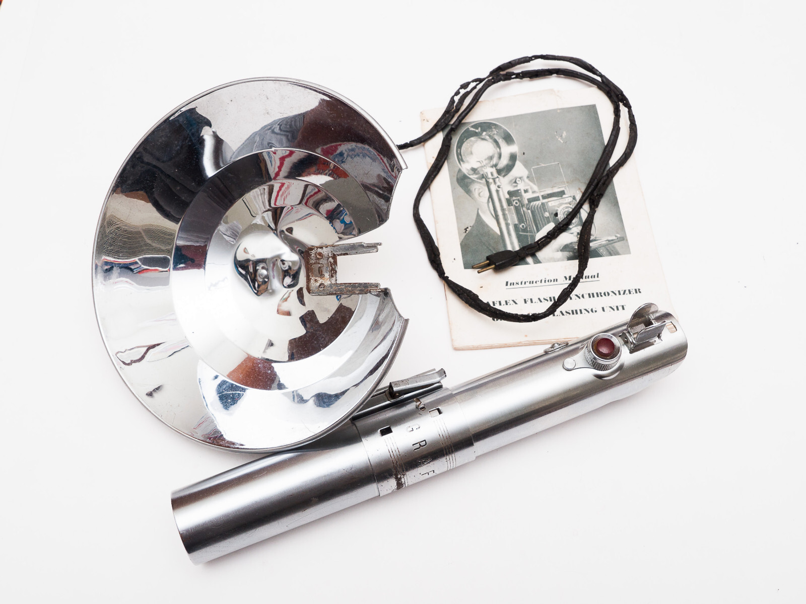 100% ORIGINAL Graflex 3 Cell Flash Handle Light Saber Star
