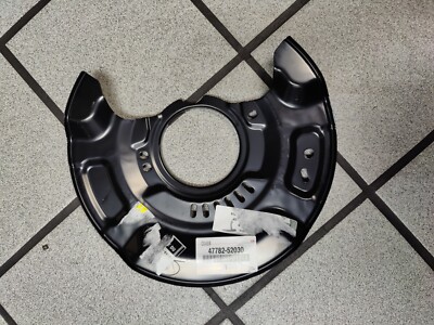   Brake Disc Splash Panel Black Front Left For TOYOTA Yaris 05-11 47782-52030