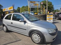 2003 53 Vauxhall Corsa 1.2 petrol 3 door hatchback metallic silver 81k miles