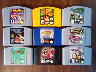 Nintendo 64 Games Bundle (9 Games)