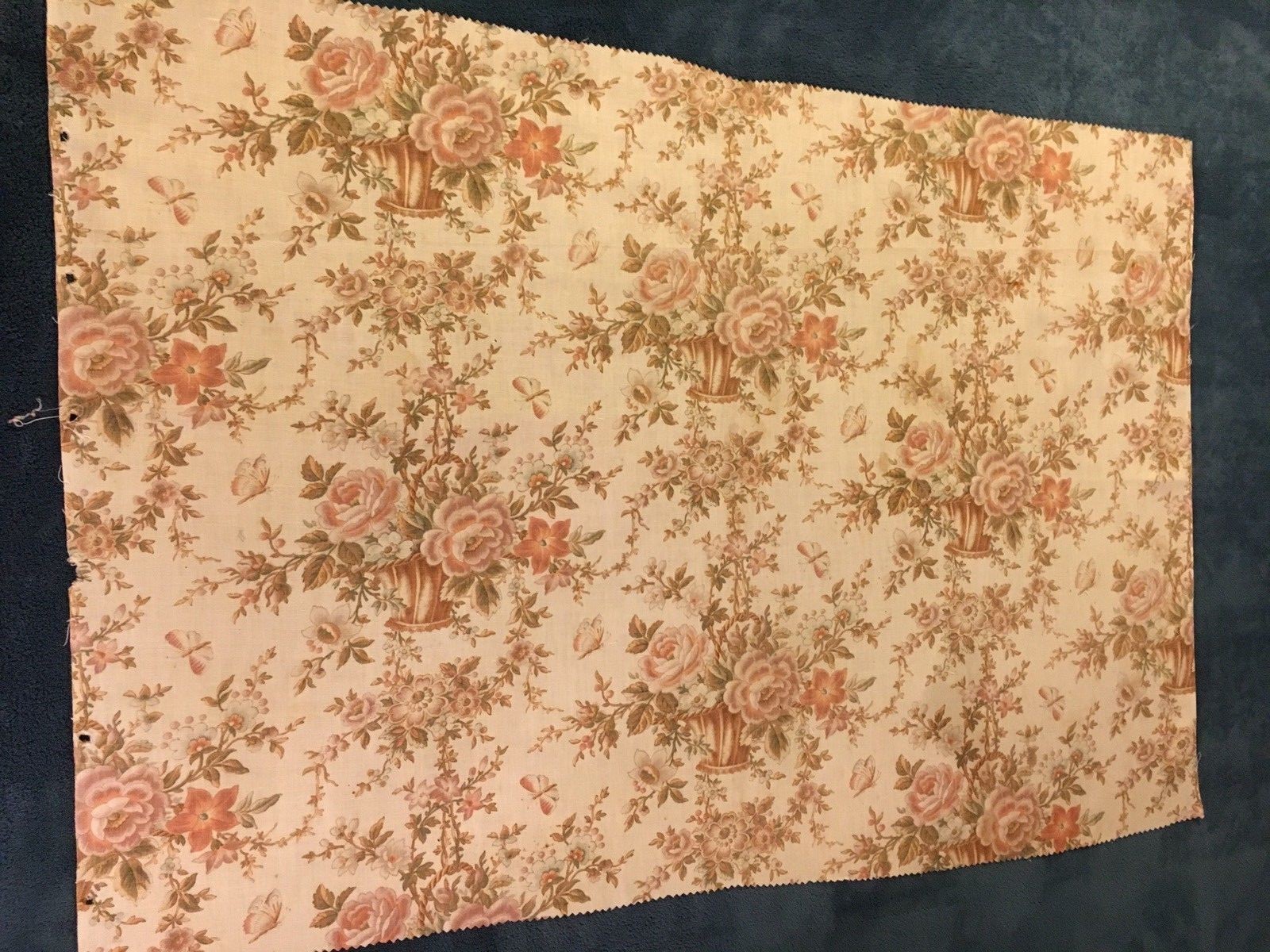 Vintage Linen Fabric - 32