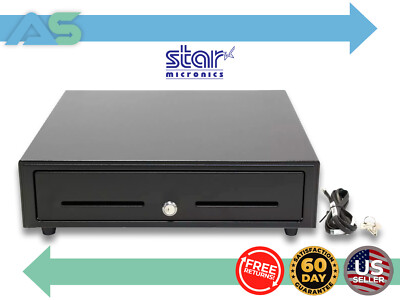Star Micronics 16'' Cash Drawer 5 Bill 5 Coin 16Wx16D (CD3-1616BK58-S2 ITU) Black