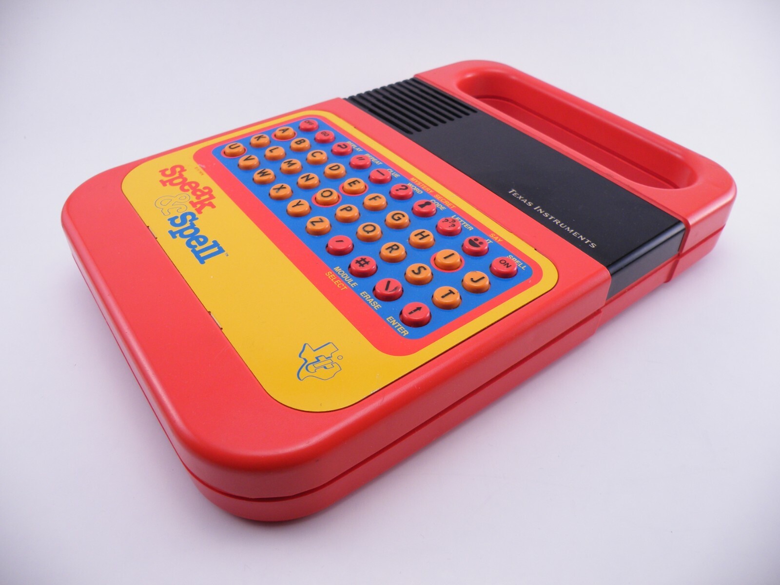 Vintage Texas Instruments Electronic Speak and Spell 1978 For parts/repair only