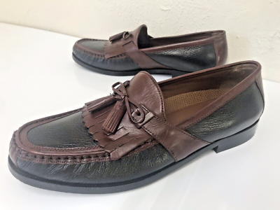 Johnston Murphy Leather Aragon II Loafer 13 M Shoe Deer Calf