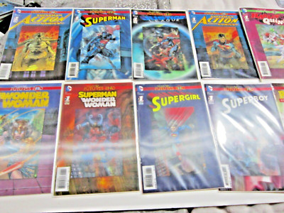 The New 52 Futures End Lenticular One-Shot Lot of 32 COMIC BOOKS