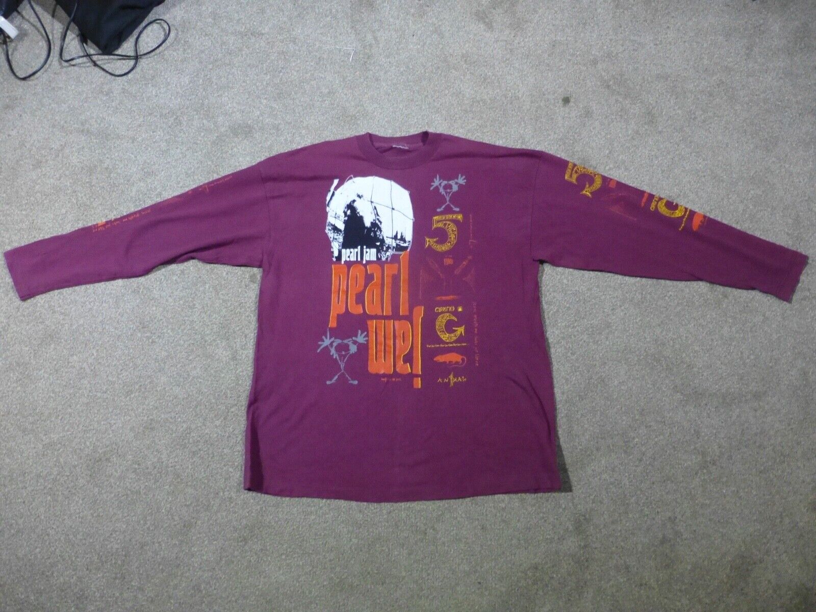 Pearl Jam Vs versus vintage cotton sweatshirt size XL In New condition Ten