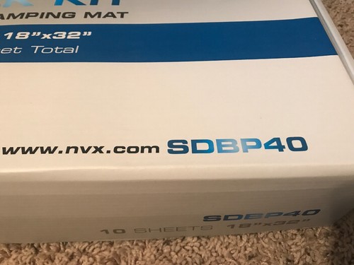 NVX SDBP40 Sound Damping Mat Bulk Kit 40 sq ft.