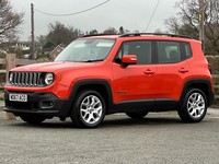 2018 Jeep Renegade 1.4 Multiair Longitude 5dr Low Miles. Stunning Colour. Fab Se