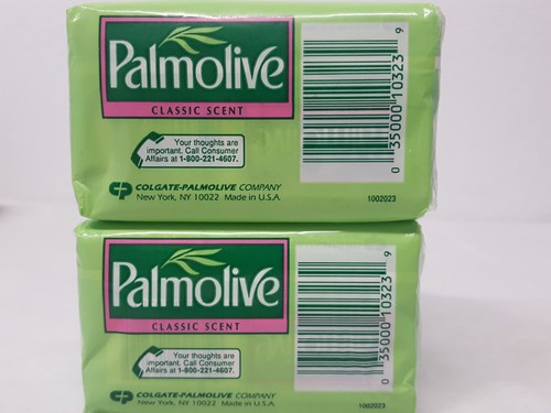 Palmolive Classic Scent Mild Family Bar Soap 4.5 Oz Size Lot Of 6 Bars New