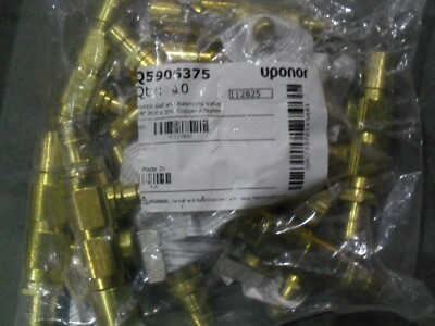Uponor Wirsbo Q5906375 5/8'' ProPEX x 3/4'' Copper Adapter Full Port ball valve x1