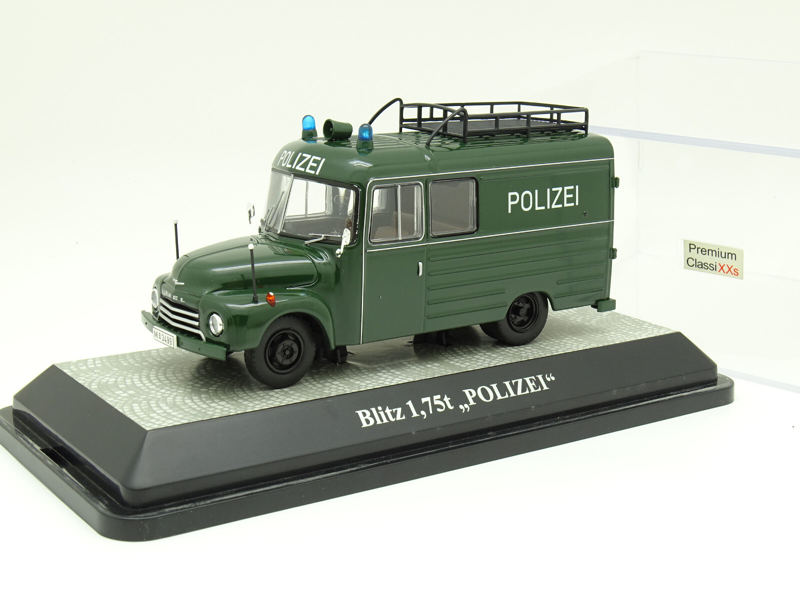 プレミアムクラッシーXXs 1/43 オペル　ブリッツ1.75t POLIZEI Premium Classixxs 1/43 - Opel Blitz 1.75T POLICE | eBay
