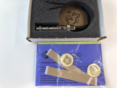 K&K Sound Aloha Twin Internal Dual Sensor Ukulele/Uke Pickup System w/Jack