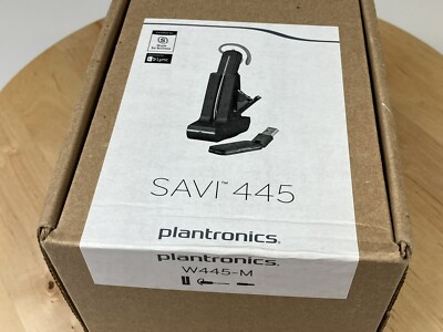 Plantronics SAVI 445 W445-M Headset - NEW