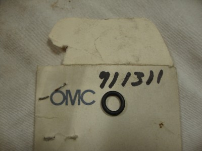 NOS OMC sterndrive 911311 O-Ring water drain plug 1986-1993 4.3 5.0 5.7