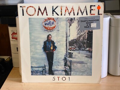 Tom Kimmel 5 To 1 LP Mercury 1987 VG+ with printed inner sleeve