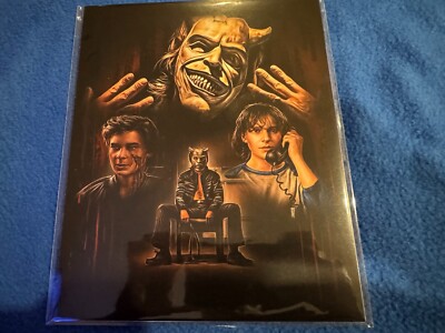 Zobie Fright Exclusive BLACK PHONE 8x10 Art Print by Artist Max Cave NEW