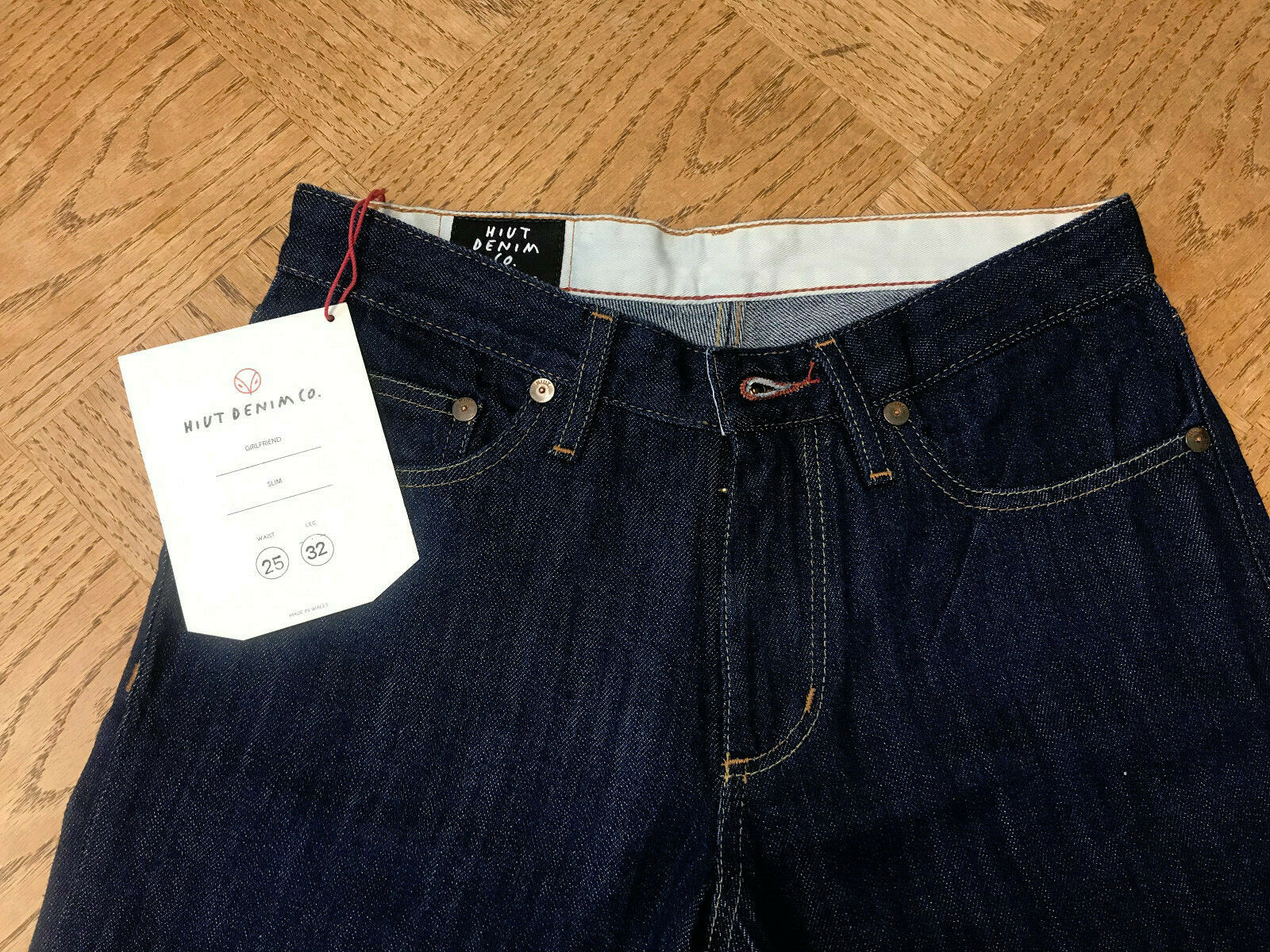 Джинсы Hiut Denim co slim fit 
