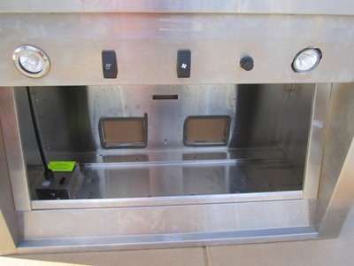 WPD28I36SB BEST BY BROAN Stainless steel range hood for outdoor use.