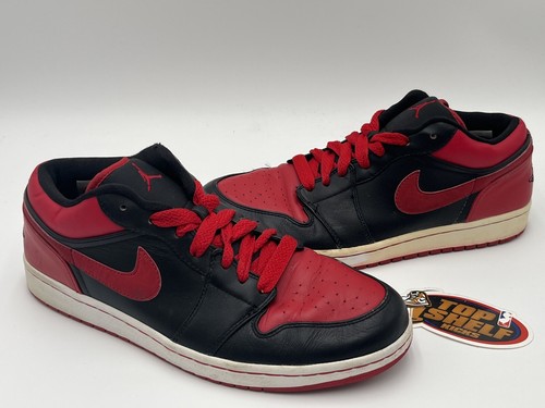 Air Jordan 1 Low Phat Bred 2008 Size 10.5 Used Rare Retro