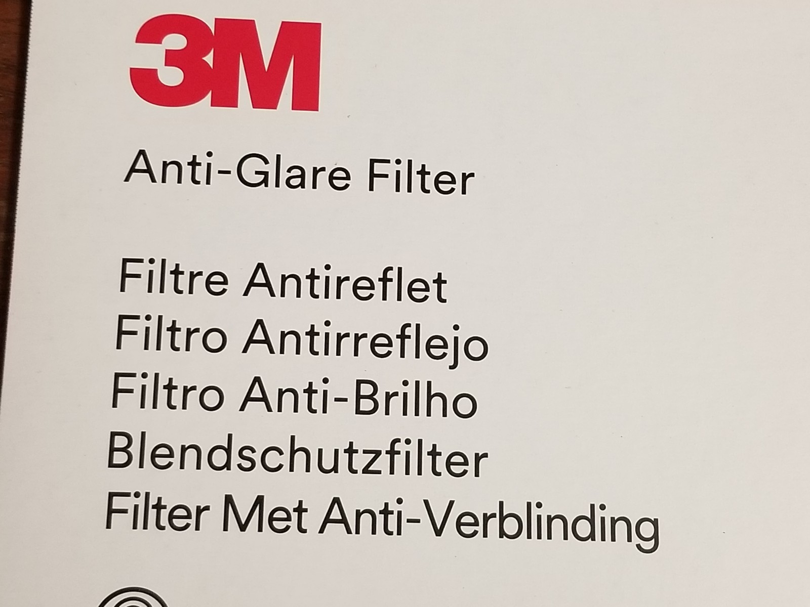 3M AG240W98 Anti-Glare Filter 24