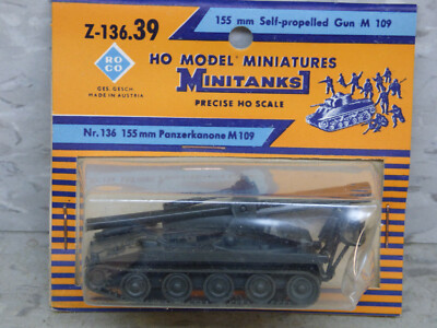 Roco Minitanks 1/87 Modern US M-109 155MM Self Propelled Artillery Lot#5161K