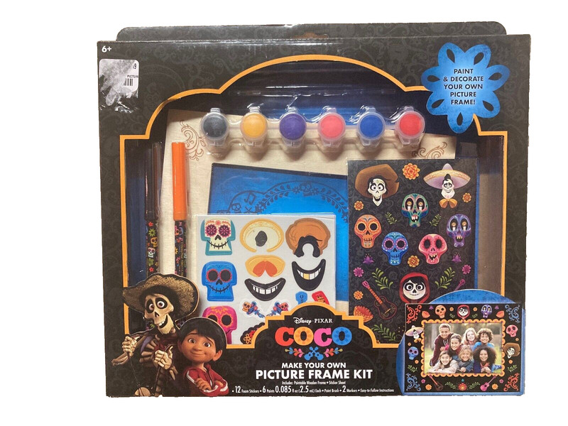 Coco Make Your Own Picture Frame Kit (7pc Set) Novelty