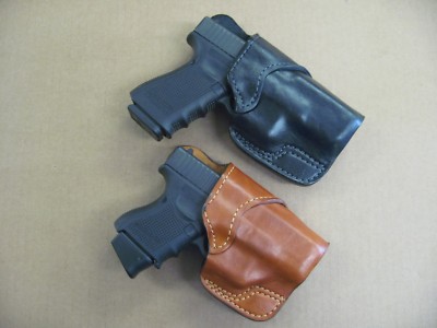 Azula Leather Cross Draw Carry Handgun Holster CCW For..Select Gun & Color - B
