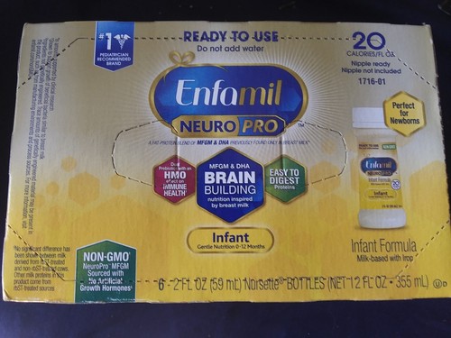 24 PACK - Enfamil NeuroPro Infant Formula Ready to Use 2 fl oz (B20)