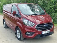 2020 Ford Transit Custom 280 LIMITED  75k Miles  Carmine Red  ULEZ  1 Owner
