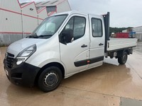 2021 Vauxhall Movano 2.3 Turbo D 135ps H1 Crew Cab Dropside CHASSIS CAB Diesel M
