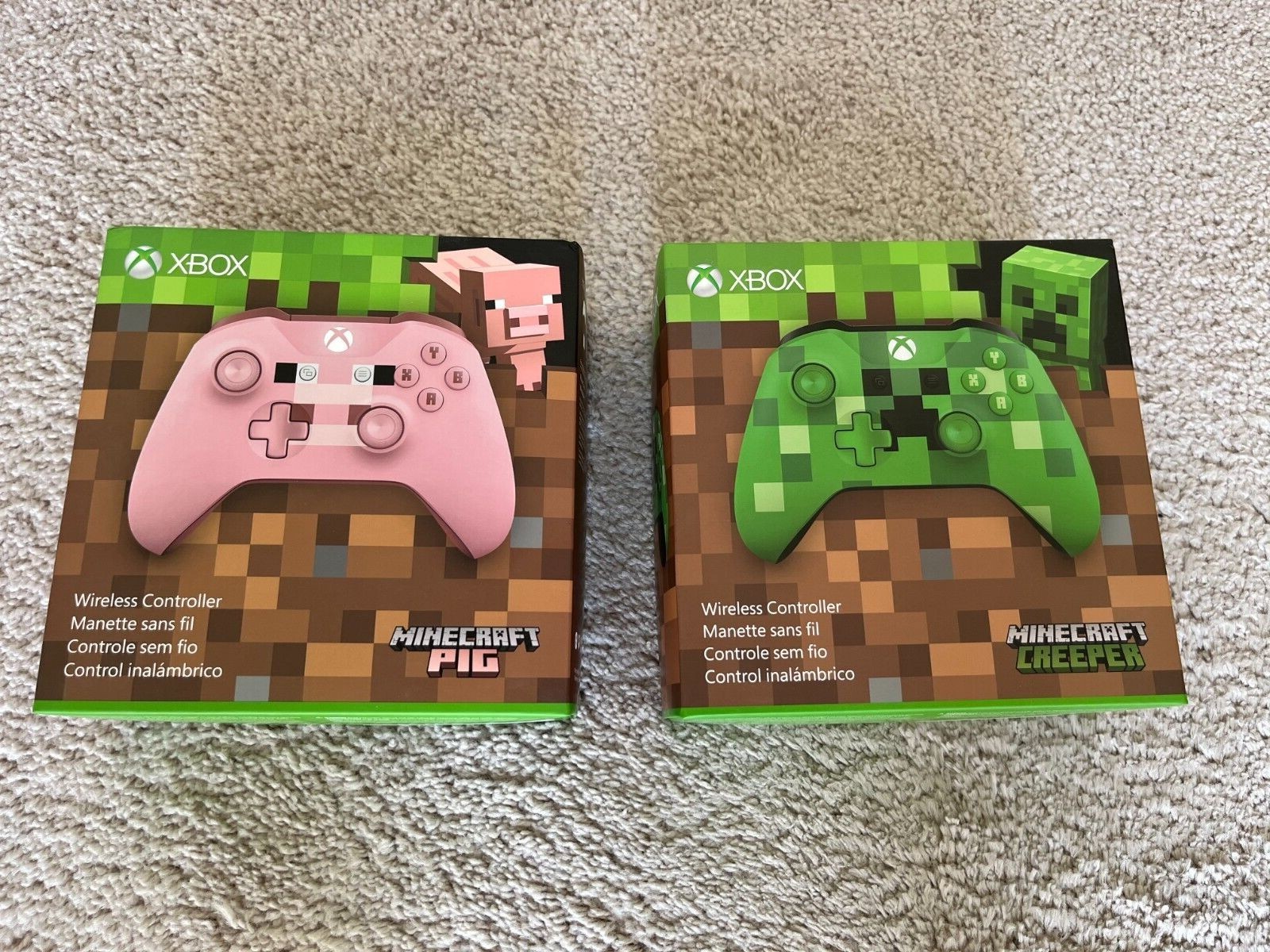 Microsoft Xbox One Wireless Controllers - Minecraft Pig Microsoft Xbox One Wireless Controllers - Minecraft Pig