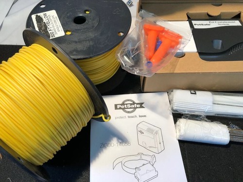 PET SAFE STUBBORN LARGE DOG FENCE ELECTRIC IN-GROUND SYSTEM 1000' WIRE KIT  For