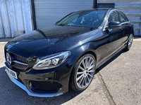 2018 18 REG MERCEDES C CLASS C200 AMG LINE 1.6 AUTO DAMAGED REPAIRED