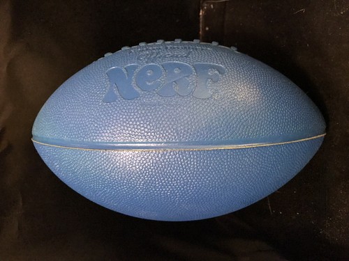 1970s RARE Vintage Parker Brothers NERF Football Blue