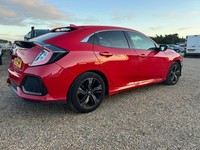 2017 HONDA CIVIC SR VTEC SALVAGE DAMAGED REPAIR CAT N EURO 6 ULEZ PETROL