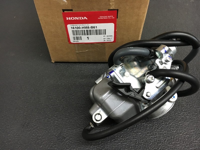 OEM CARBURETOR /& FUEL LINE 1997-2014 HONDA SPORTRAX RECON 250 16100-HM8-B61