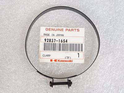 Kawasaki NOS NEW 92037-1654 Clamp KLF ZX KLF300 ZX900 Ninja Bayou